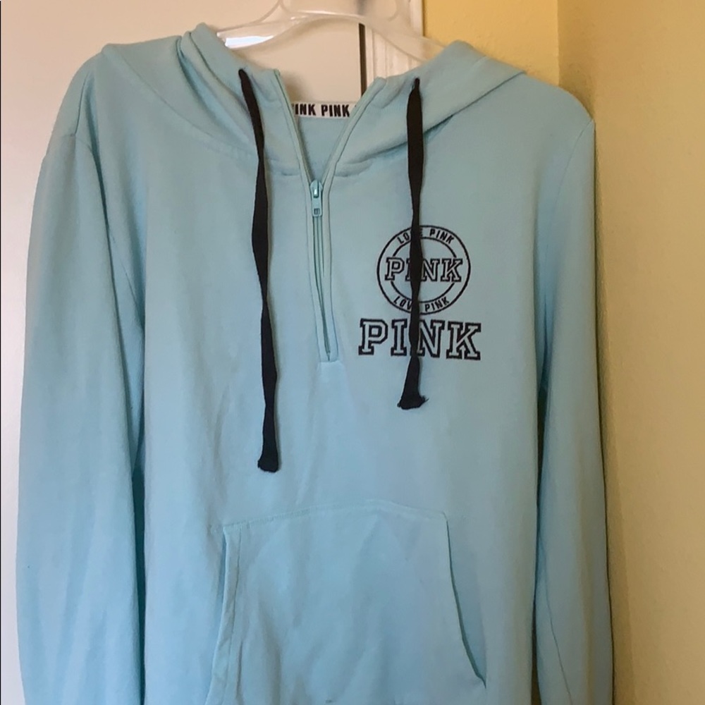 Victoria secrets PINK quarter zip hoodie